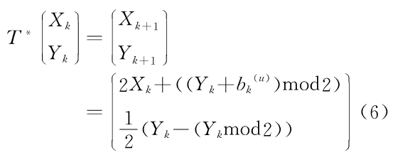基于面包师变换的数字图象加密技术