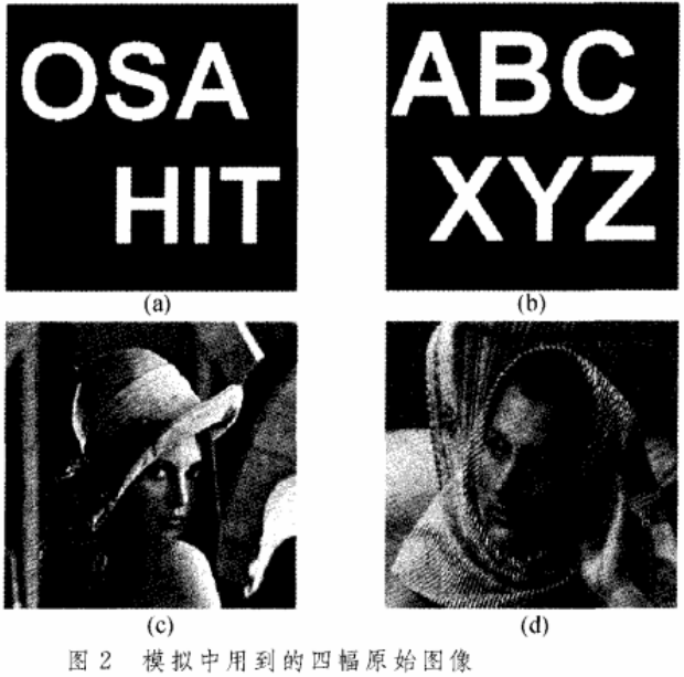 基于随机分数傅里叶变换的双图像加密算法