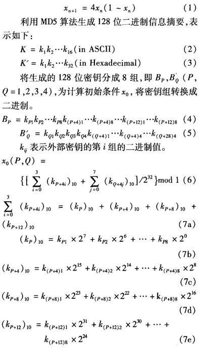 基于图像混沌的加密算法