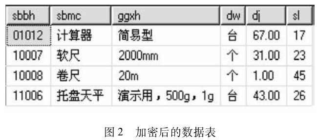 动态变换技术在数据库加密中的应用