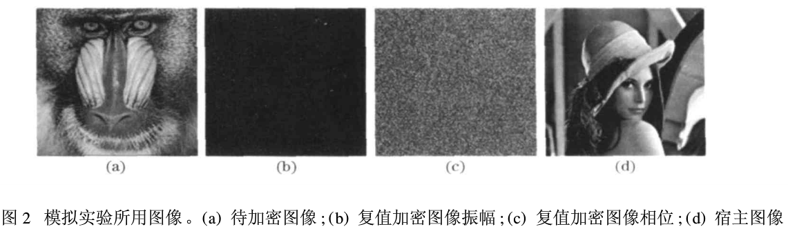 基于离散余弦变换的复值加密图像隐藏技术