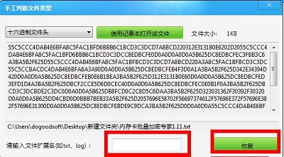 CHK文件恢复专家中的未知类型文件如何恢复?