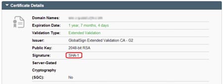 SHA-2替代SHA-1算法将应用于主流浏览器加密