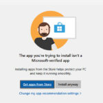 win10安装软件时提示“你尝试安装的应用不是Microsoft验证的应用”？