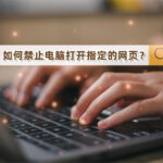 家长必看：如何禁止电脑打开指定的网页？