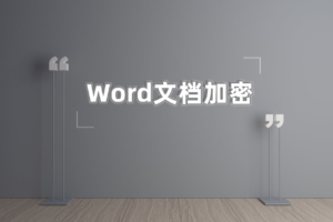 Word文档怎么加密？Word文件加密软件合集