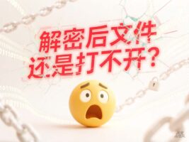 解密后文件还是打不开？详解U盘超级加密3000双重加密